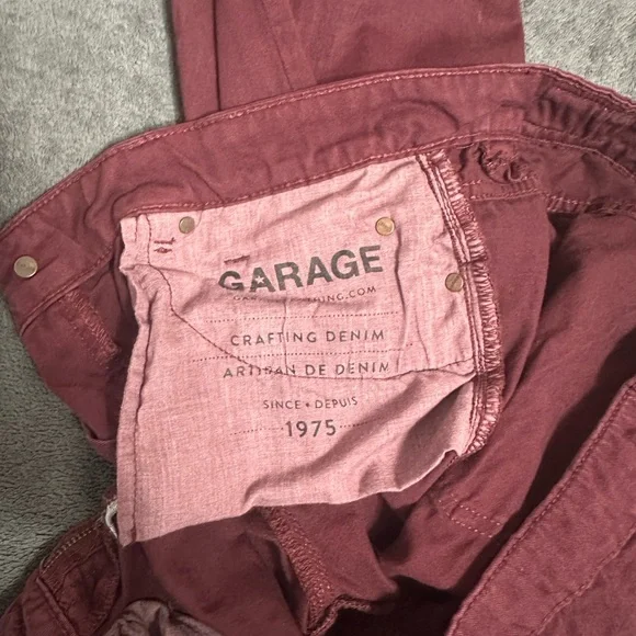 Garage Wine-Colored Skinny Jeans - Picture 9 of 11